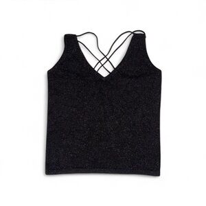 Ralph Lauren Black Glitter Camisole